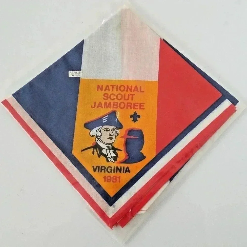 1981 National Jamboree Neckerchief NWT Boy Scouts